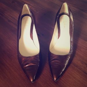 Rust 2.5” patent heels size 6